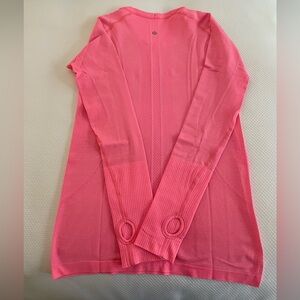 Lululemon Swiftly Tech Long-Sleeve Shirt, Hot pink, Size 8